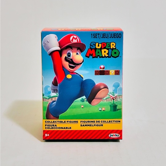 World of Nintendo Super Mario: Mario Collectible Mini Figure - Picture 1 of 5